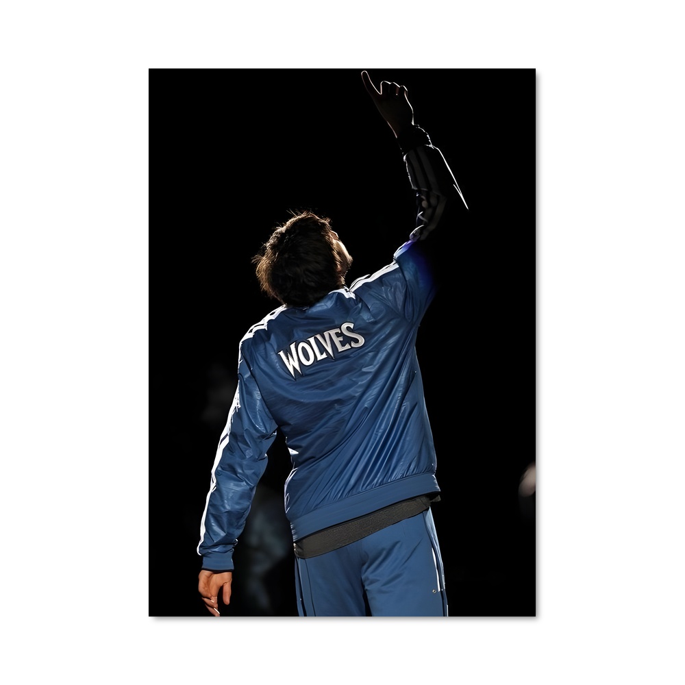 Poster Ricky rubio – affiche Basketball